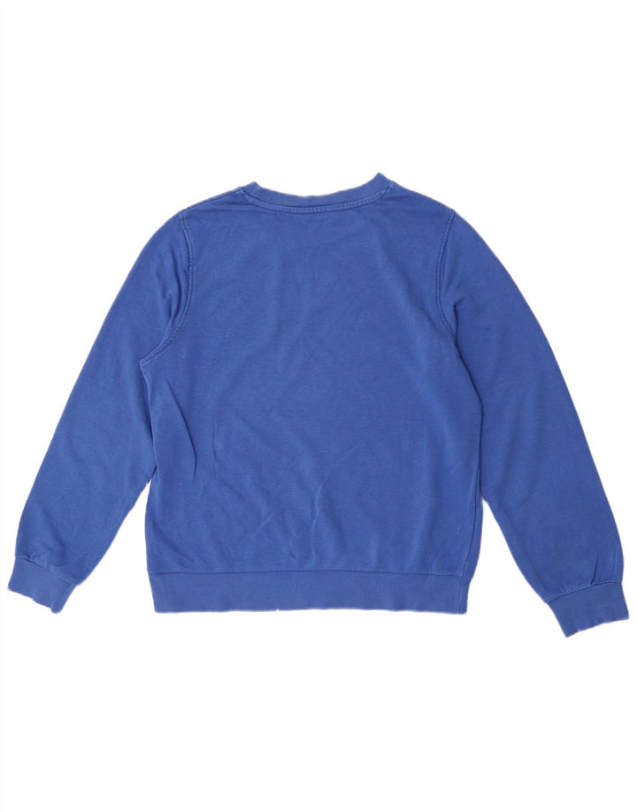 Marks & Spencer Sudadera para mujer Jumper UK 12 Algodón azul medio