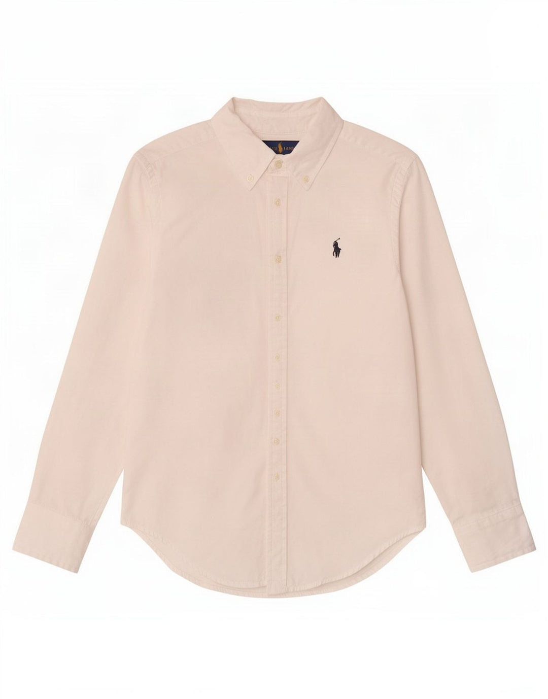 Ralph Lauren Camisa Niño 7-8 Años Blanco Algodón