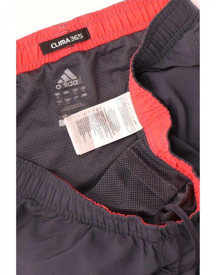 Adidas Mens Clima 365 Sport Shorts Gris Medio Colorblock Poliéster