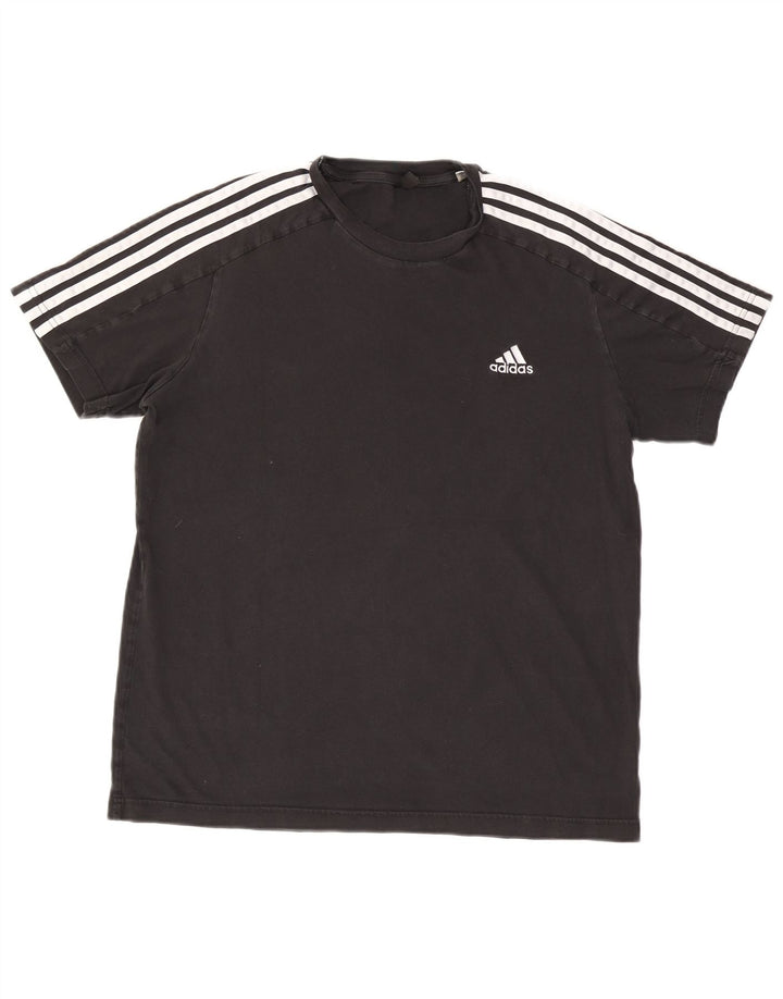 Adidas - Camiseta para hombre, talla grande, color negro