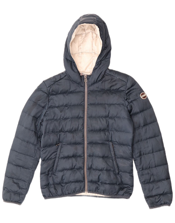 Chaqueta acolchada con capucha Colmar Mujer IT 44 Medium Azul Marino Poliéster