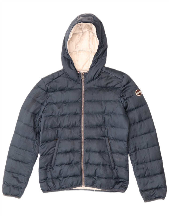 Chaqueta acolchada con capucha Colmar Mujer IT 44 Medium Azul Marino Poliéster