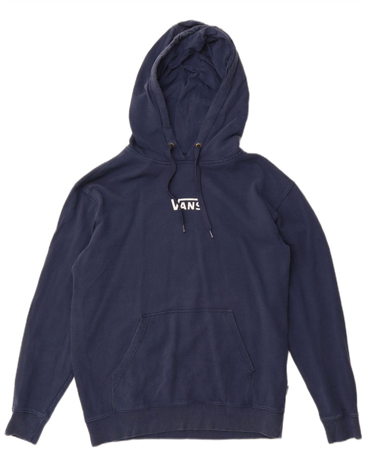 Vans Hombre Graphic Sudadera con capucha Jumper Small Azul Marino Algodón
