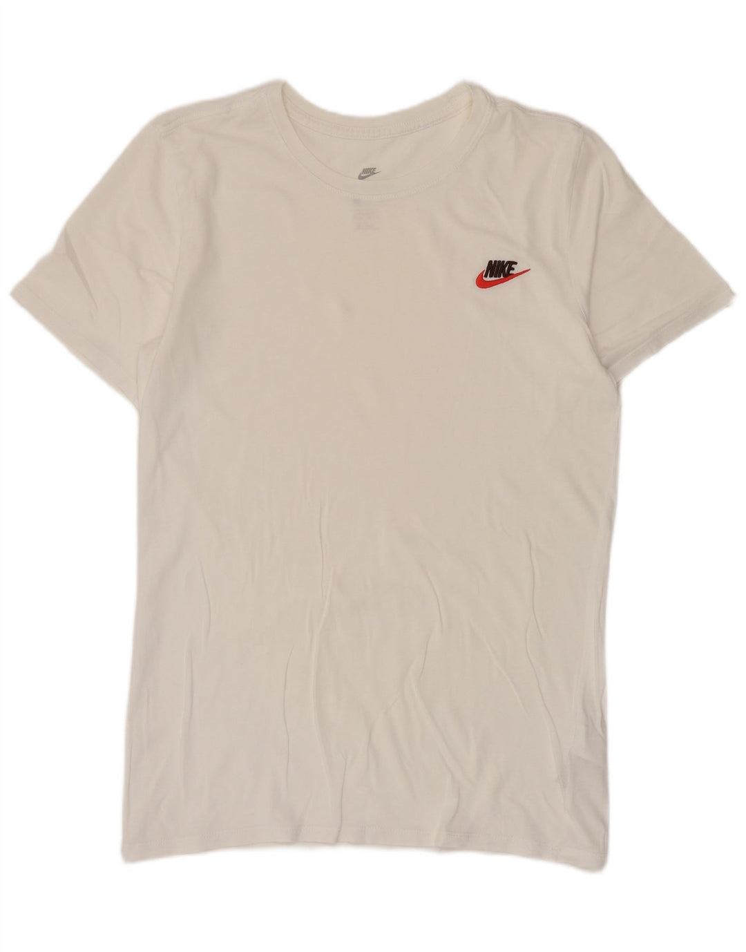 Camiseta Nike Hombre Top Small Blanco Algodón