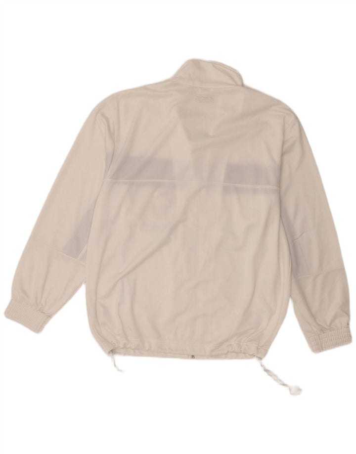 Lotto Mens Graphic Chándal Top Chaqueta XL Blanco Colorblock Poliéster