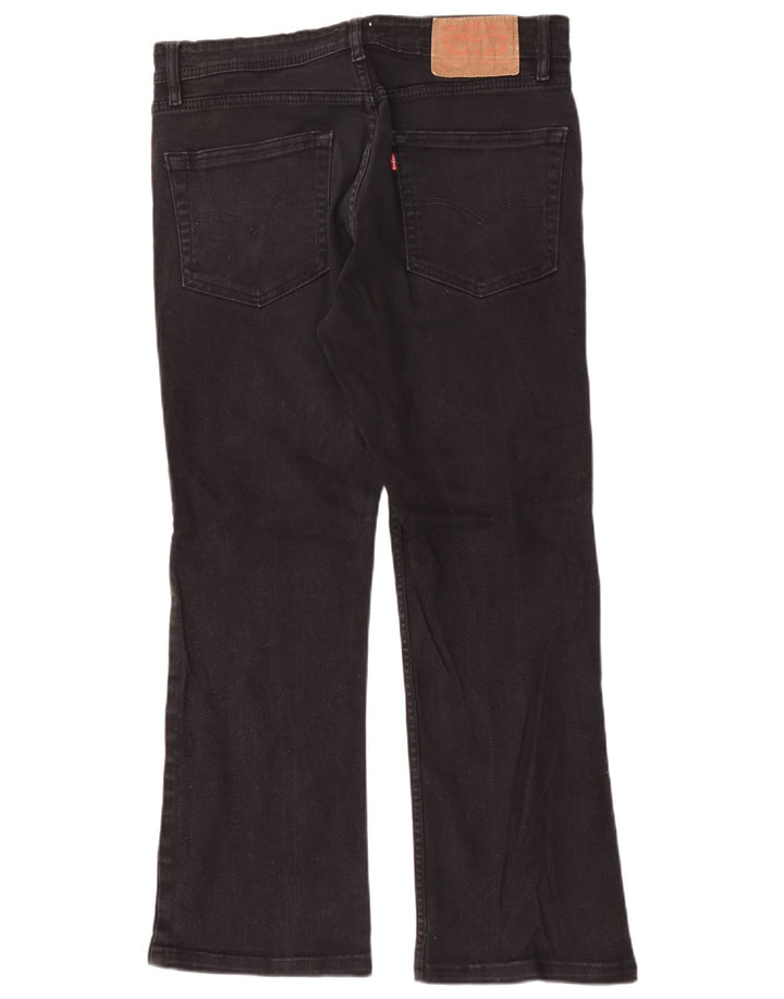 Levi's Jeans Bootcut para hombre W32 L29 Algodón negro