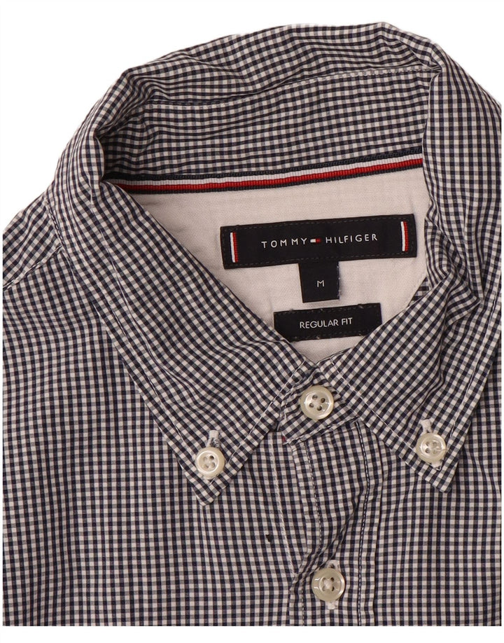 Camisa Tommy Hilfiger Hombre Regular Fit Camisa Medium Black Gingham