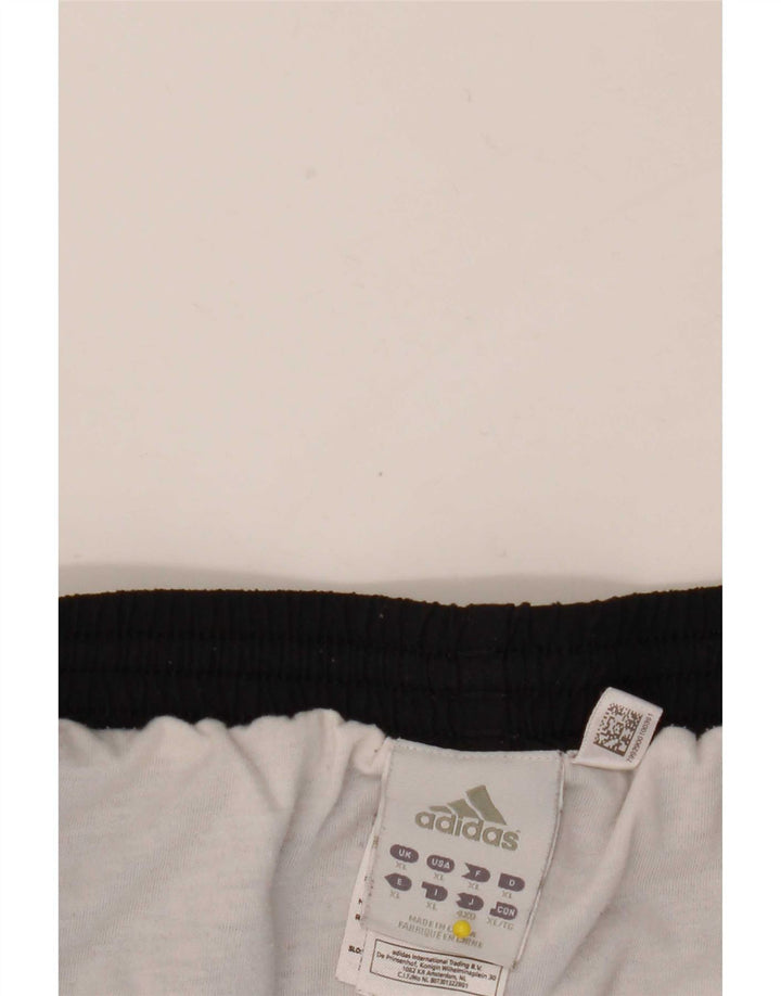 Adidas Pantalones cortos deportivos para hombre XL Negro Poliéster