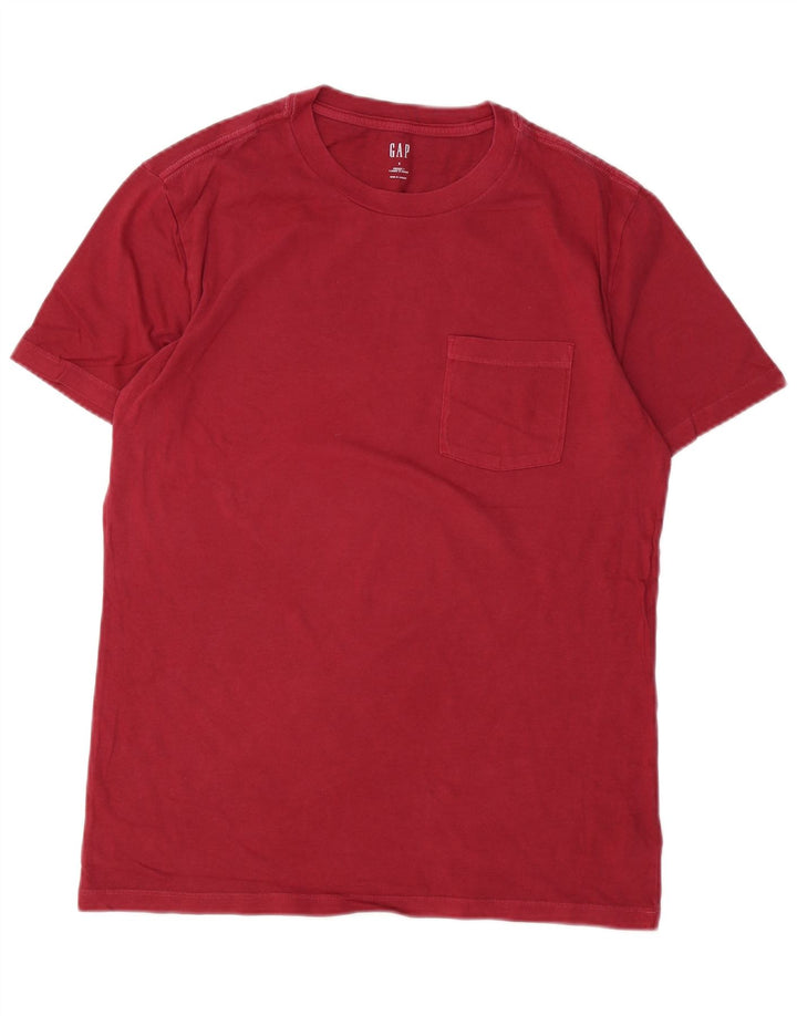 Camiseta Gap Hombre Top Small Rojo Algodón