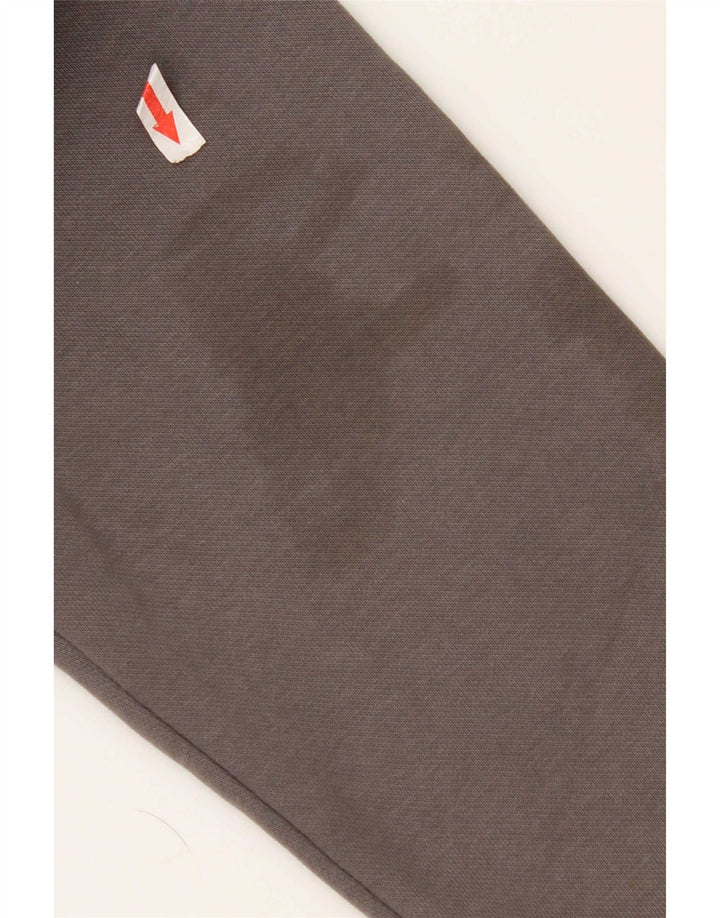 Puma Hombre Sudadera Con Capucha Gráfica Jersey De Algodón Gris Medio