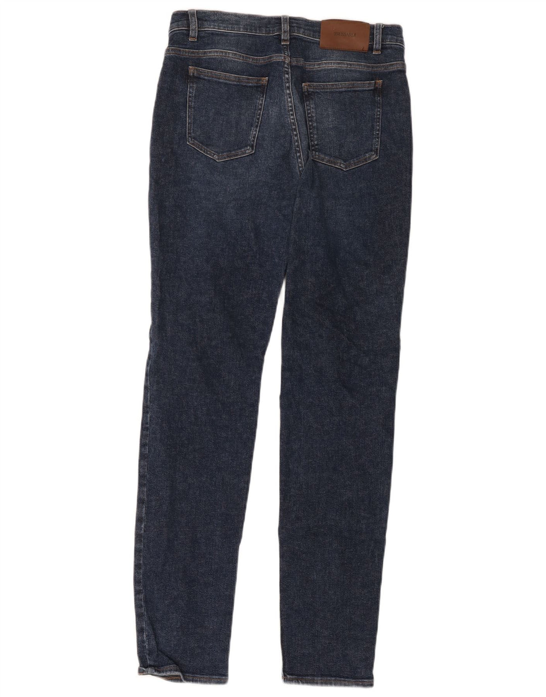 Vaqueros Trussardi Mujer Slim IT 44 Medium W30 L32 Azul Marino Algodón
