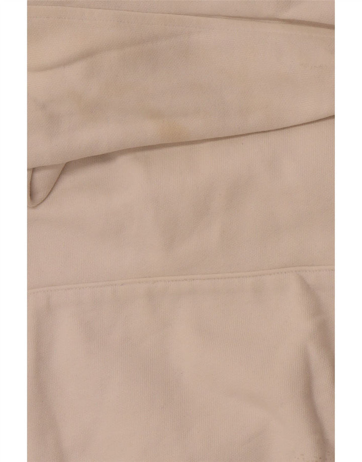 LEVI'S Jersey con capucha y gráfico extragrande para mujer UK 14 Medium Off White