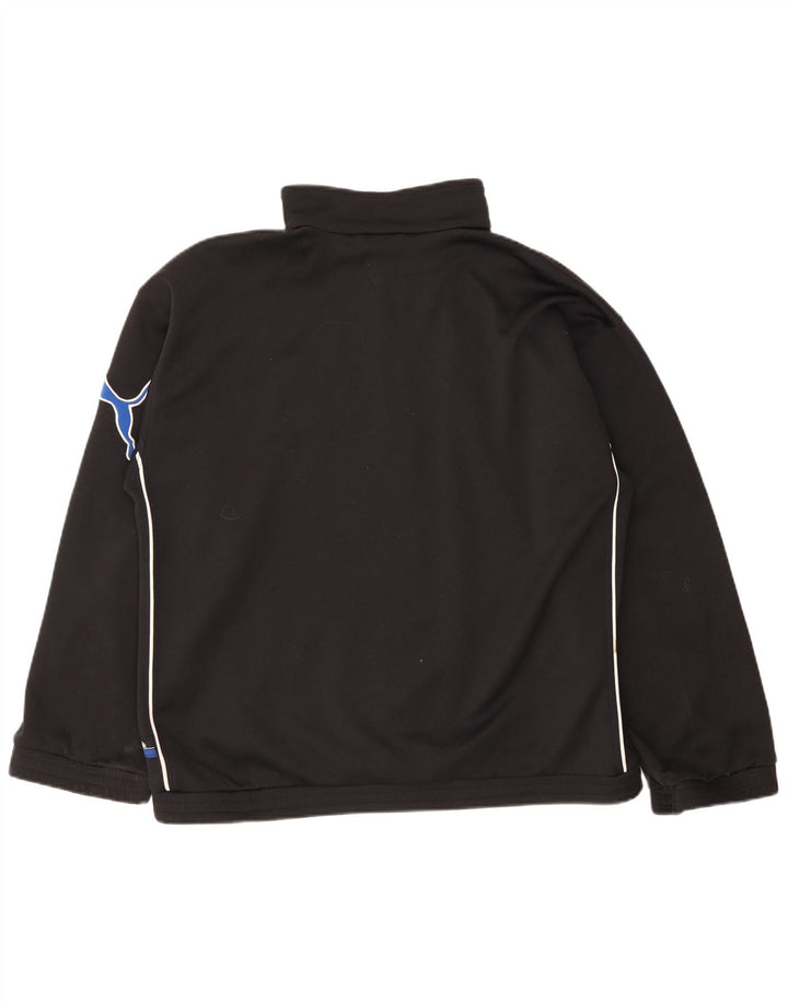 Puma Hombre Chándal Top Chaqueta Grande Negro Colorblock Poliéster Deportes