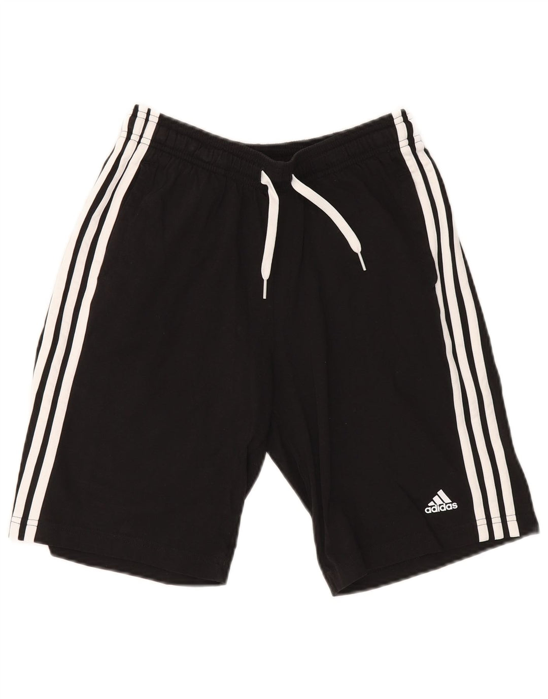 ADIDAS Pantalón corto deportivo para niño 13-14 años Negro Algodón