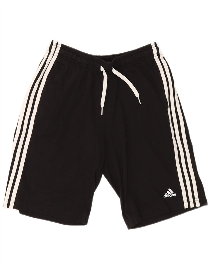 ADIDAS Pantalón corto deportivo para niño 13-14 años Negro Algodón