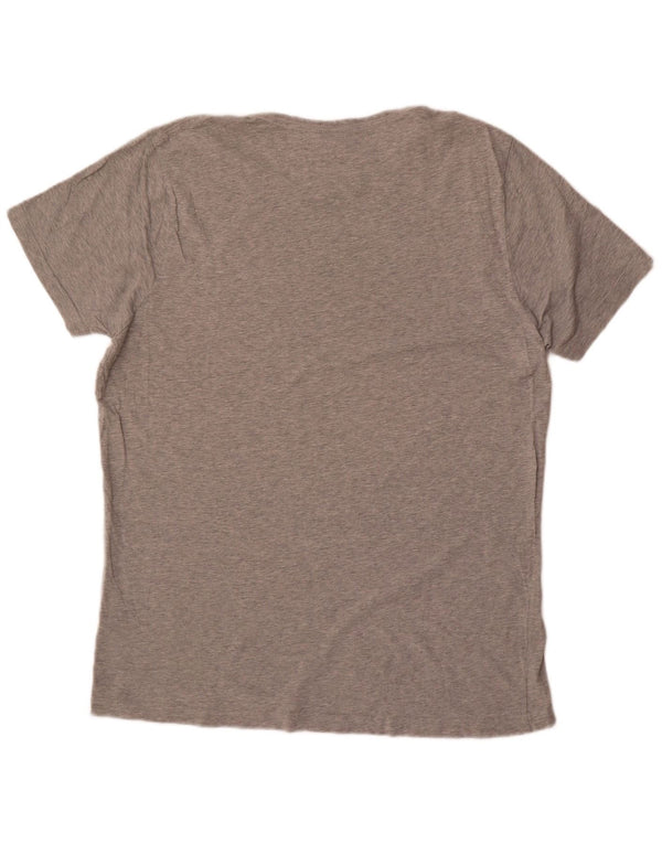 Puma Camiseta gráfica para hombre Top XL gris moteado