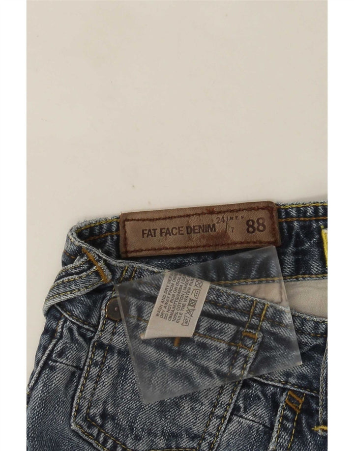 Vaqueros de pernera ancha para hombre Fat Face W30 L29 Algodón azul