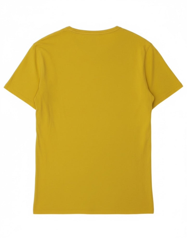 Guess - Camiseta gráfica para hombre, talla grande, color amarillo