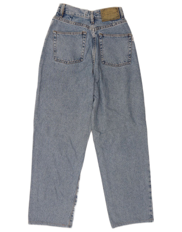 Vaqueros vintage de cintura alta con ajuste regular para mujer W27 L27 Algodón azul