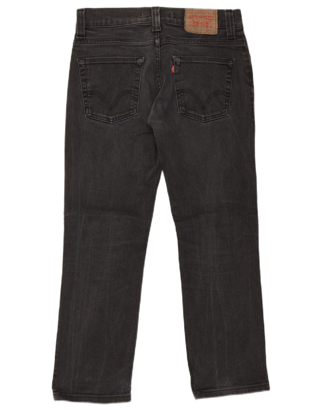 Levi's Hombre 511 Slim Jeans W31 L26 Algodón Negro