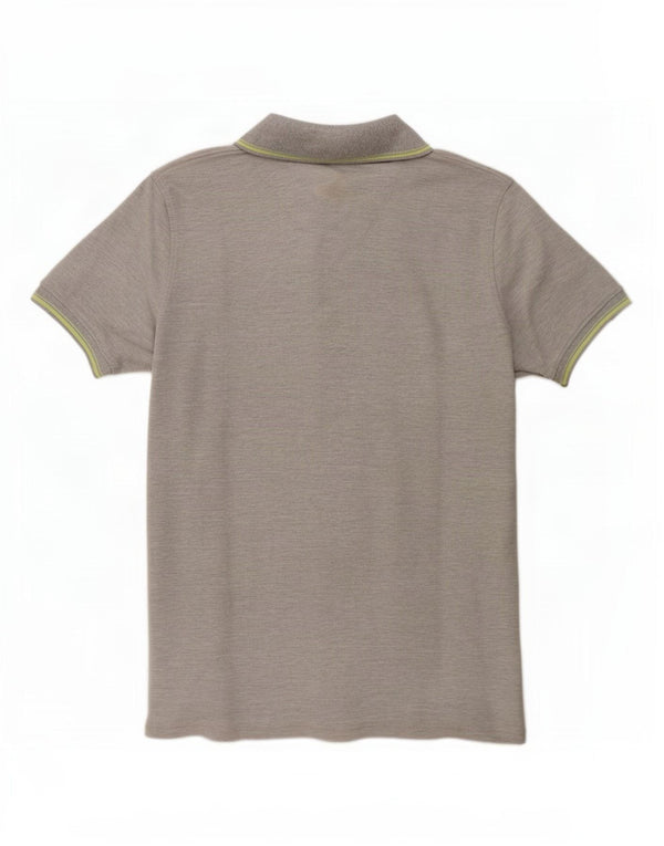 Polo Reebok Hombre Grande Gris Algodón