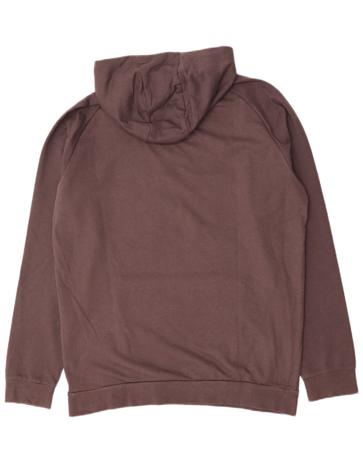 HUMMEL Sudadera con capucha gráfica para hombre XL Algodón negro