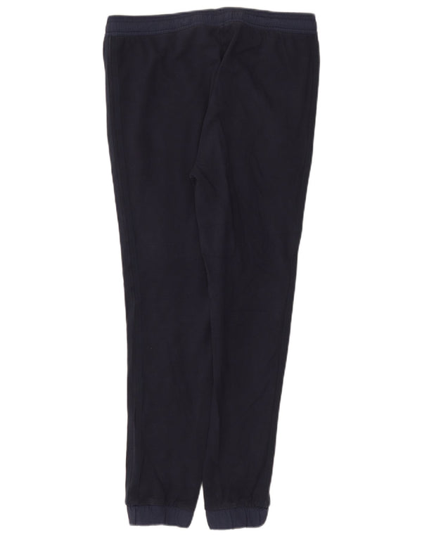Adidas Mujer Chándal Pantalones Joggers UK 40 Grande Azul Marino Algodón