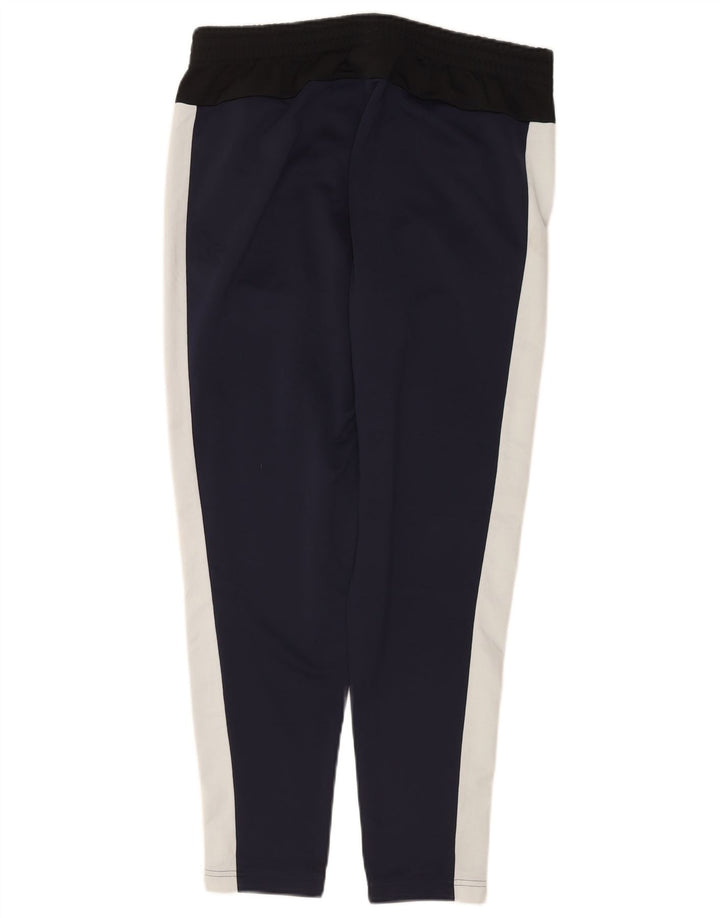 Adidas Leggings para mujer UK 44 Medio Azul marino Colorblock Poliéster