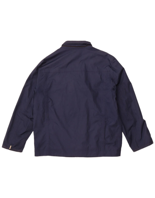 TIMBERLAND Chaqueta impermeable para hombre UK 40 Grande Poliéster azul