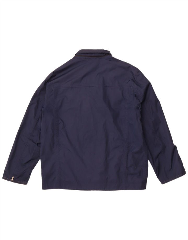 TIMBERLAND Chaqueta impermeable para hombre UK 40 Grande Poliéster azul