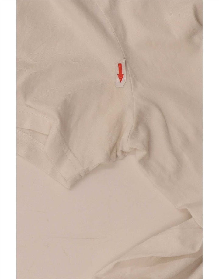 Puma - Camiseta gráfica para hombre, talla grande, algodón blanco