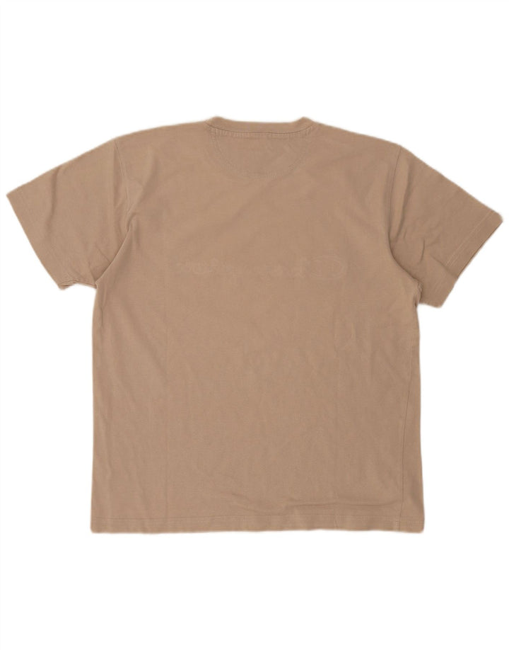 Champion Camiseta Gráfica para Hombre Top Small Beige