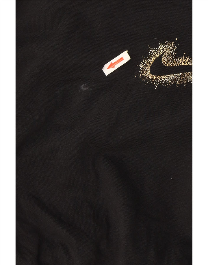 Nike - Jersey con capucha para mujer, talla extragrande, color negro
