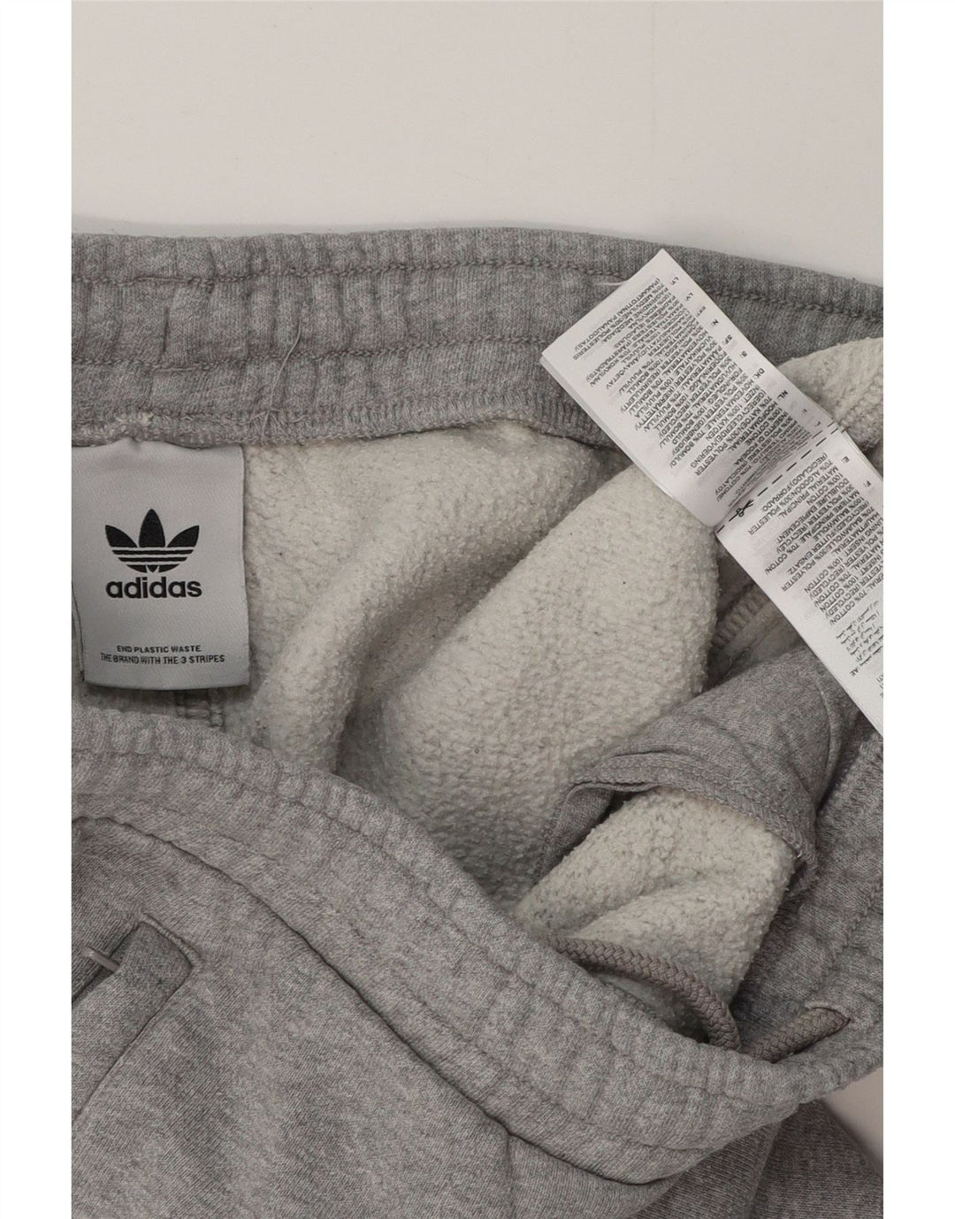 ADIDAS Pantalones cortos deportivos para hombre Pequeño algodón moteado gris