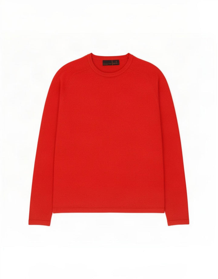 Zara Hombre Top Manga Larga XL Rojo