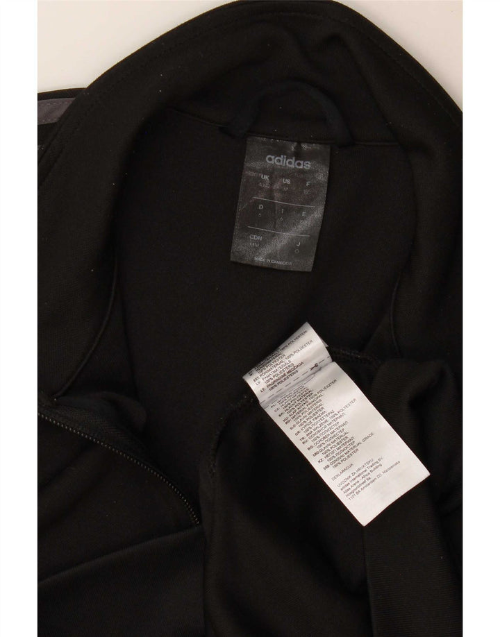 Adidas Mens Climalite Chándal Top Chaqueta UK 40/42 Mediano Negro Poliéster