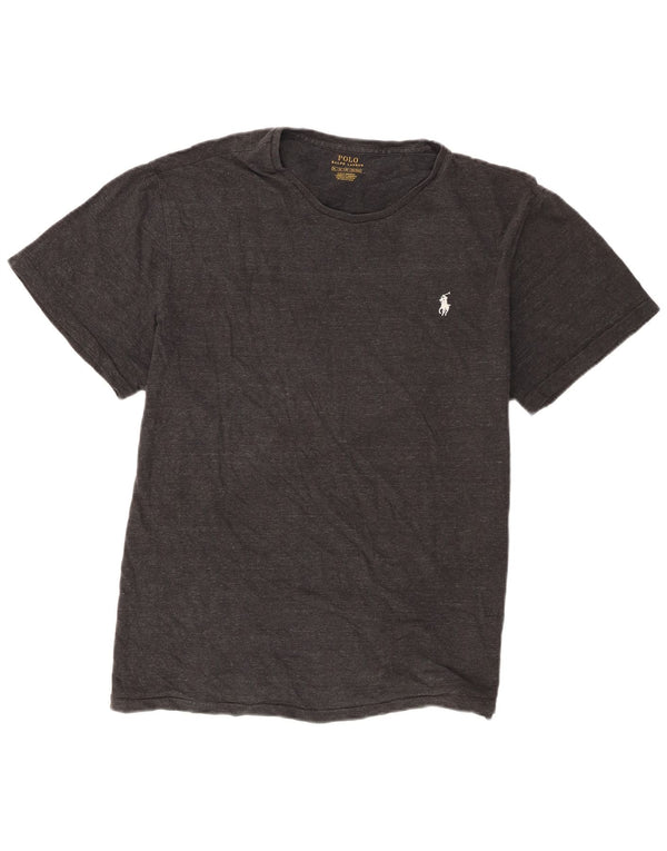 Ralph Lauren - Camiseta de manga corta para hombre, talla XL, algodón gris