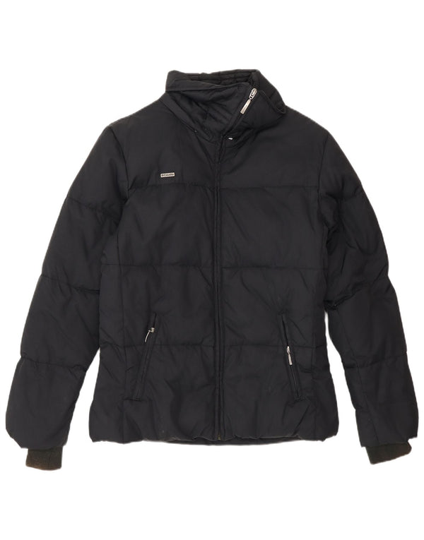 Columbia Chaqueta Acolchada Mujer UK 40 Small Nylon Negro