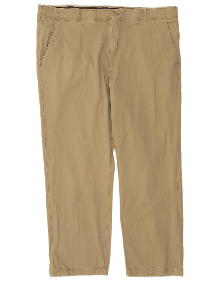 LEE Pantalones chinos rectos X-treme Comfort para hombre W40 L29 Algodón beige
