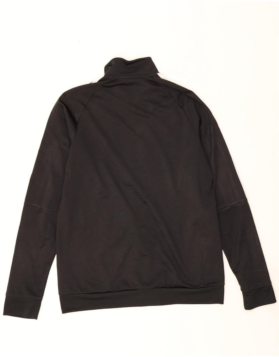 Adidas Mens Climalite Chándal Top Chaqueta Mediano Negro Poliéster