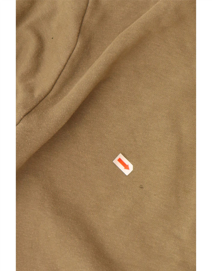 PUMA Mens Graphic Chándal Top Chaqueta Grande Caqui