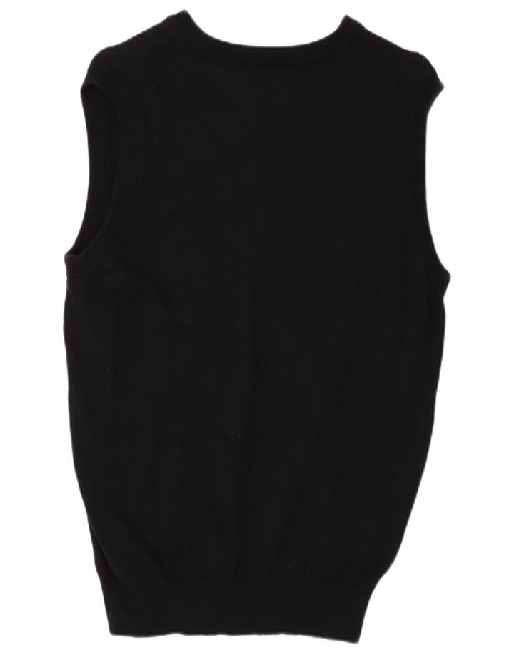 Chaps Mens Chaleco Tank Top Pequeño Algodón Negro