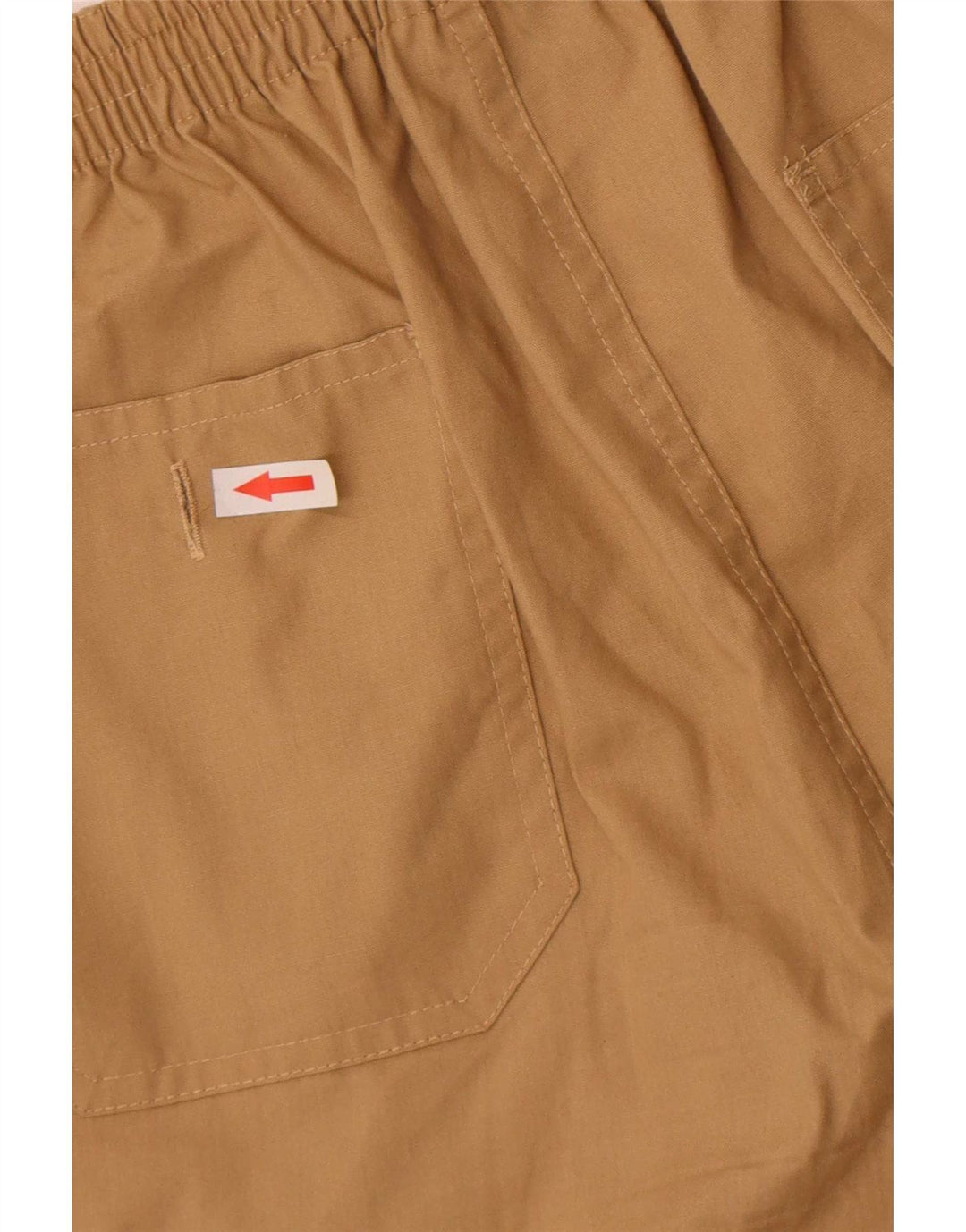 Pantalones cortos casuales para hombre Leader W32 Poliéster beige medio
