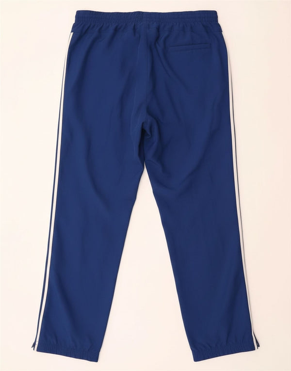 Adidas Pantalones de chándal para hombre Joggers UK 42/44 Large Azul Poliéster