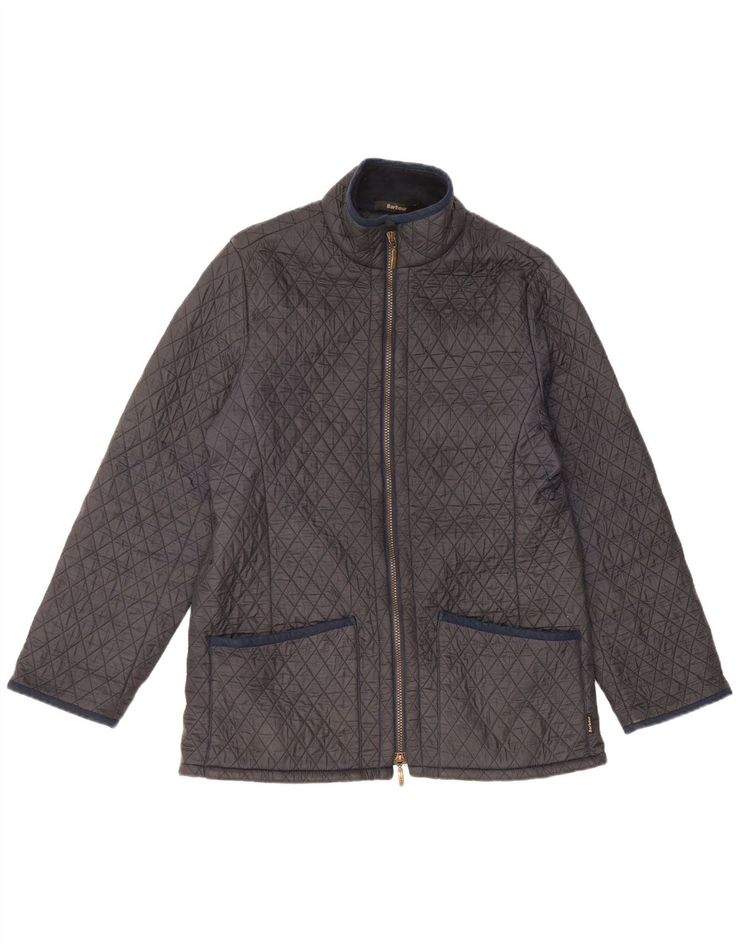 BARBOUR Chaqueta acolchada para mujer UK 12 Mediana Poliamida negra