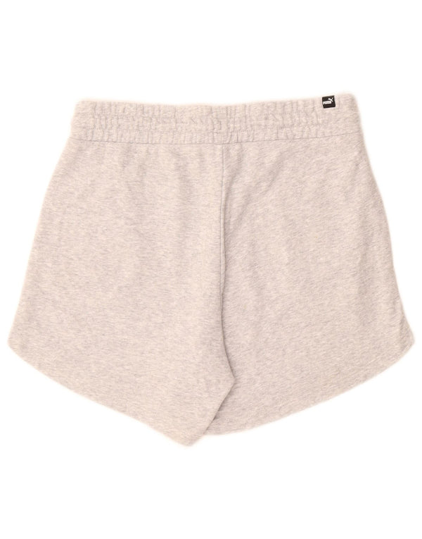 Puma - Pantalones cortos deportivos para mujer, talla 40, color gris medio