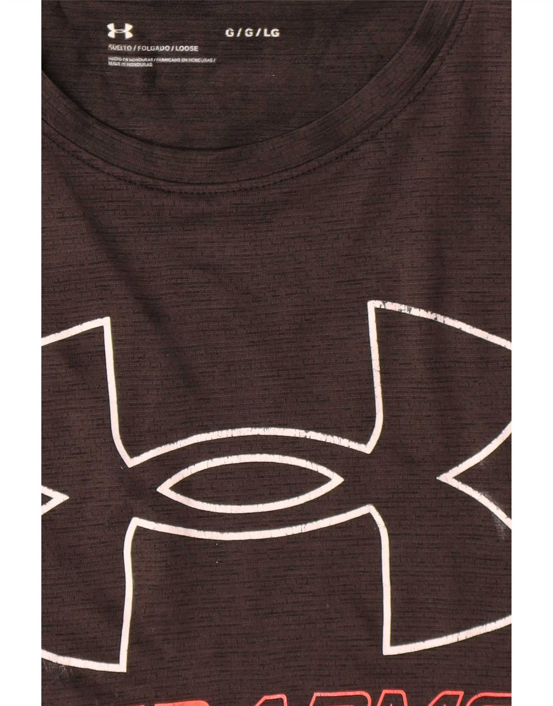 Under Armour - Camiseta gráfica para hombre, talla grande, color negro