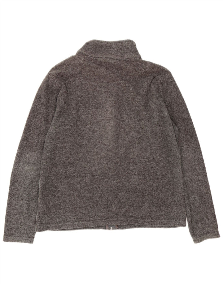 Marks & Spencer Chaqueta polar para mujer UK 46 Poliéster gris grande