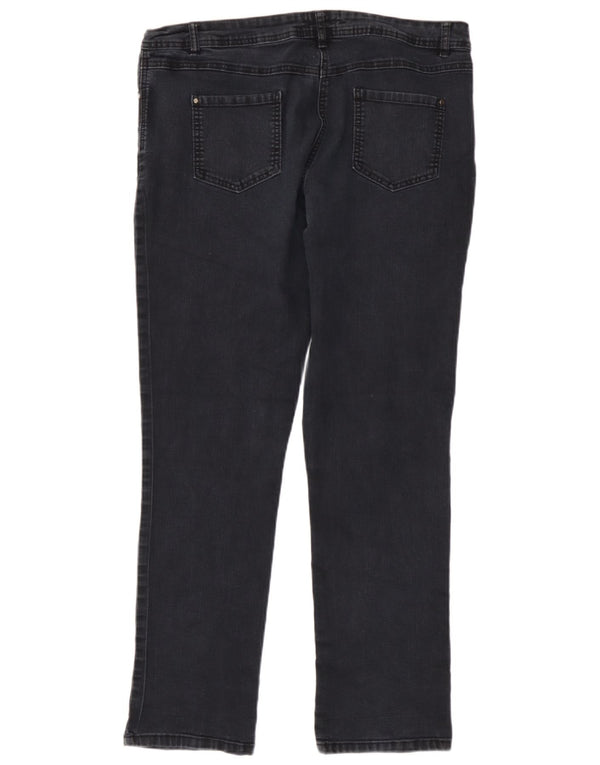 M&Co Vaqueros ajustados para mujer UK 16 Large W36 L31 Azul marino Algodón