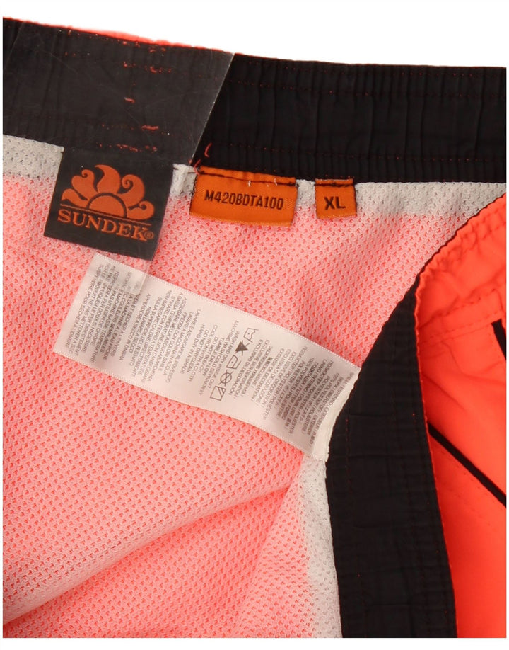 Sundek Bañador Hombre XL Naranja Poliéster